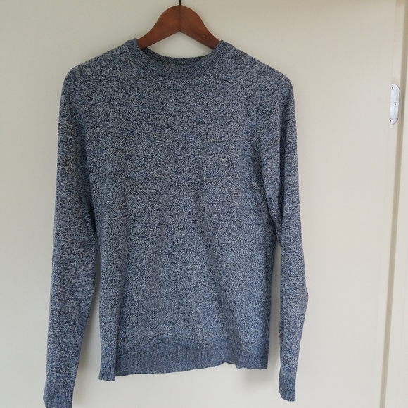 Selected Homme George Zigzag Crew Neck Sweater